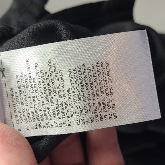 Adidas Golf Mens LG Climalite Polo Shirt Black Medora Musical Logo Lightweight - Picture 10 of 10